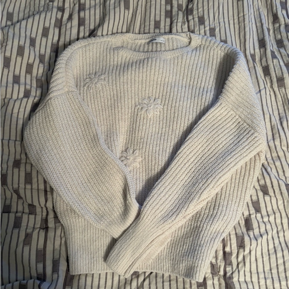 White sweater